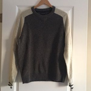 Lands End wool crew neck sweater